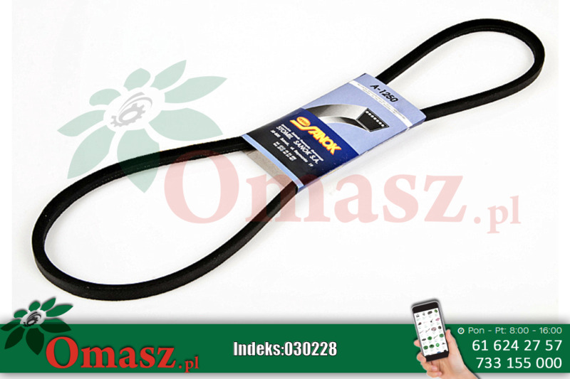 Pasek klinowy A 1250 Sanok