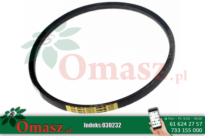 Pasek klinowy A 800 Sanok