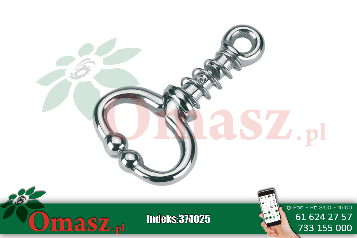 Poskramiacz bydła uchwyt nosa ze sprężyną 01-2659