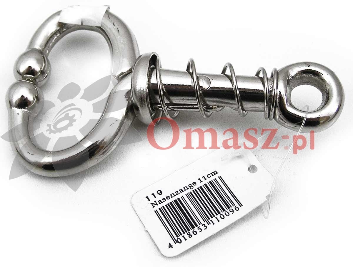 Poskramiacz bydła uchwyt nosa ze sprężyną 01-2659