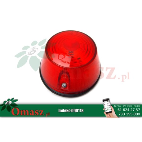 Lampa obrysowa czerwona 12V