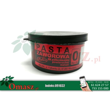 Pasta zaworowa - ziarnistość 0