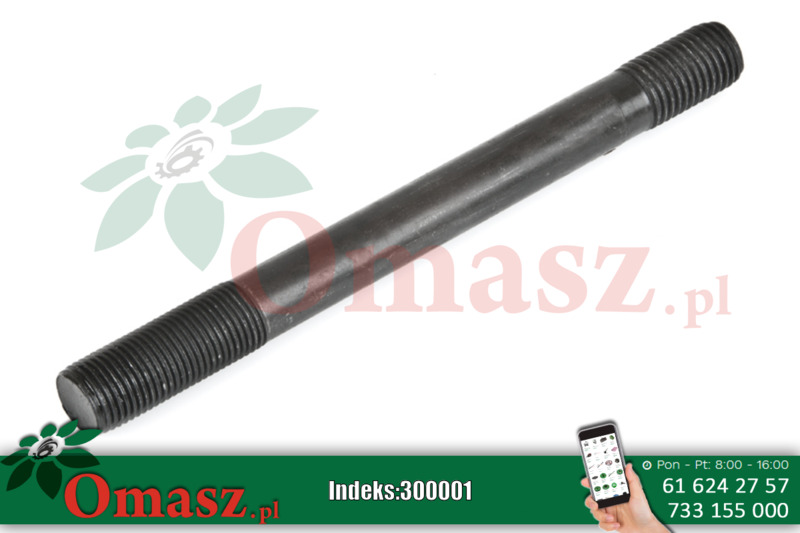 Śruba dwustronna głowicy o długości 175 mm Ursus C-330 50/10-150/1