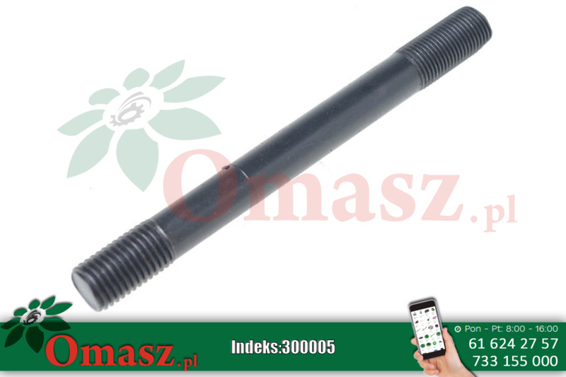 Śruba głowicy długa dwustronna 50/00-044/3 Ursus C-330