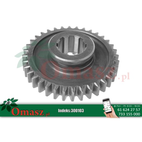 Koło zębate III biegu i reduktora Ursus C-330 50/01-118/0