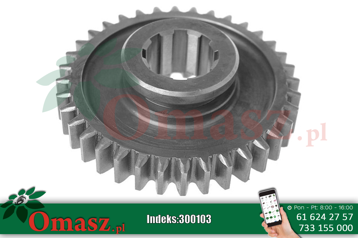 Koło zębate III biegu i reduktora Ursus C-330 50/01-118/0