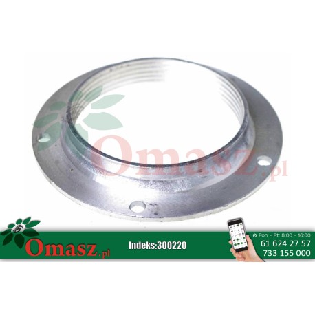 Odrzutnik oleju tylny pokrywa traktora rolniczego Ursus C-330 aluminiowy 50/10-458/0