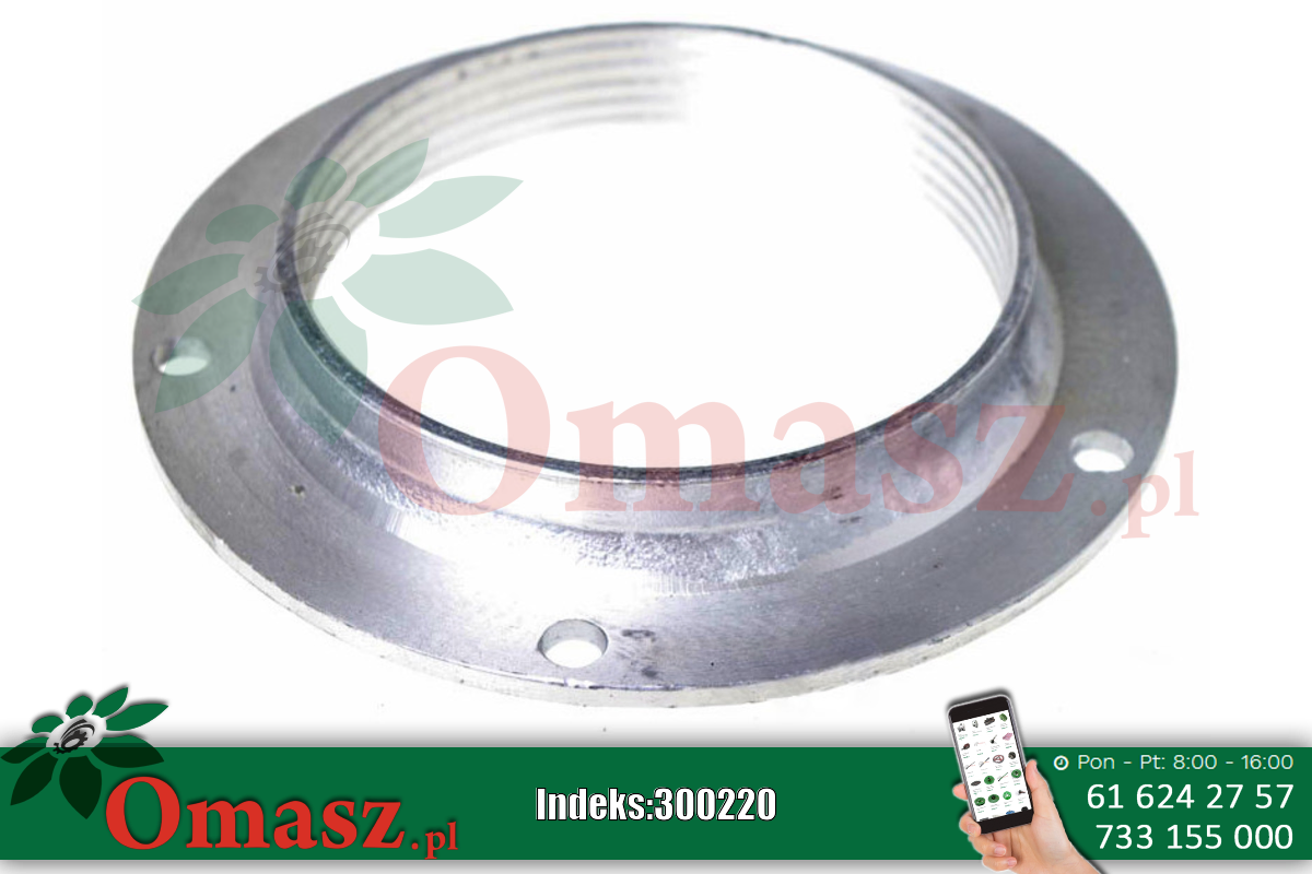 Odrzutnik oleju tylny pokrywa traktora rolniczego Ursus C-330 aluminiowy 50/10-458/0