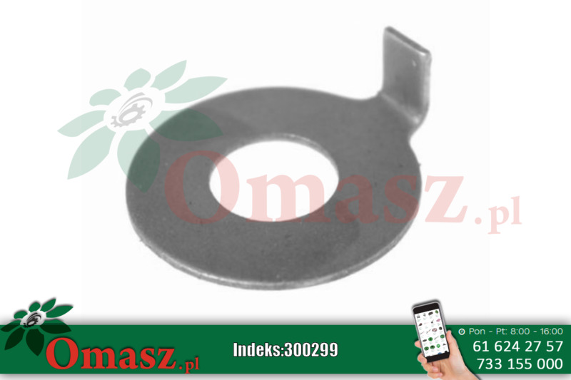 Podkładka zabezpieczająca śrubę koła rozrządu Ursus C-330 50/00-214/0