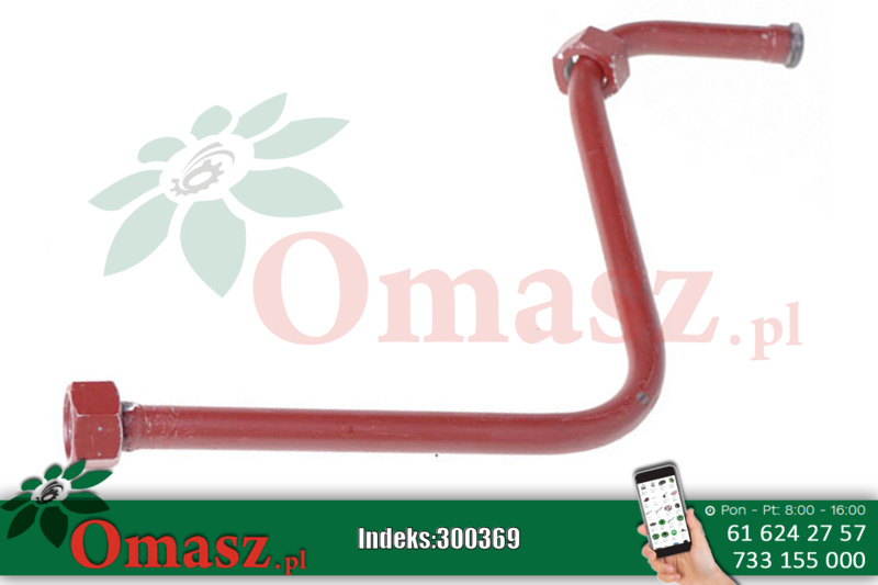 Przewód powietrzny sprężarka-odolejacz Ursus C-330 42/48-020/0