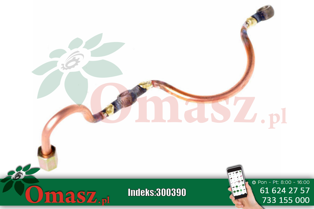 Rurka zlewna wtryskiwaczy paliwa Ursus C-330 42/15-207/0