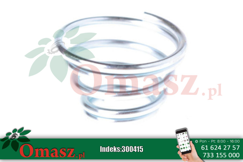 Sprężyna stożkowa zamka maski Ursus C-330 50/02-393/0