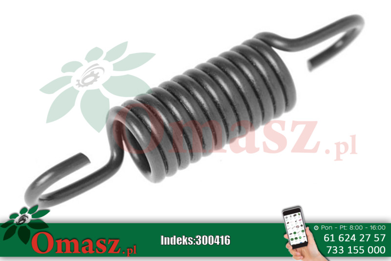 Sprężyna ściągająca szczęki hamulcowe Ursusa C-330 50/01-918/0