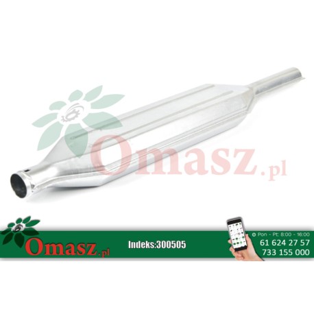 Tłumik płaski malowany Ursus C-330 42/10-201/0