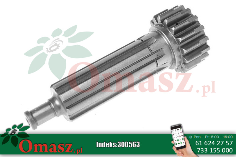 Wałek główny skrzyni biegów Ursus C-330 50/01-131/0