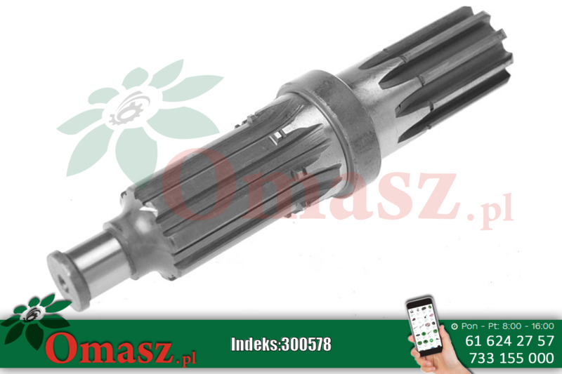 Wałek reduktora Ursus C-330M 50/21-404/1