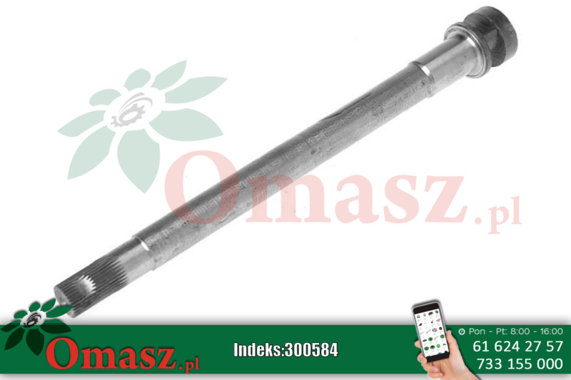 Wałek dźwigni hamulca Ursus C-385 50/01-912/0