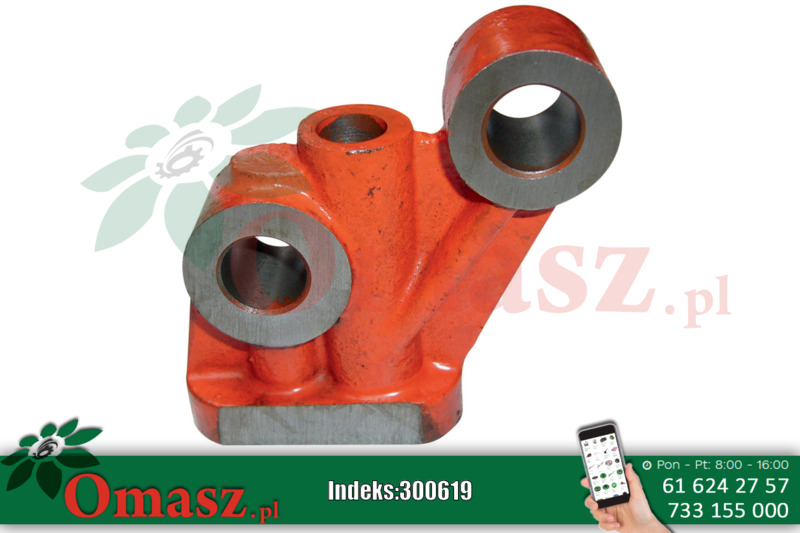 Wspornik osi dźwigni zaworowej bez otworu Ursus C-330 50/00-104/1