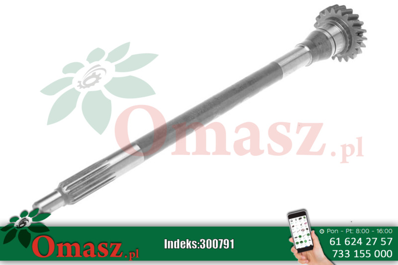 Wałek sprzęgła I stopnia stary typ Ursusa C-328 50/01-130/1