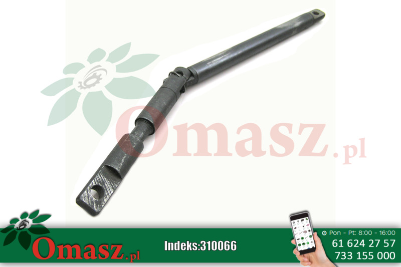 Zębatka, listwa regulacyjna pompy wtryskowej Ursus C330,T25 P2602W1
