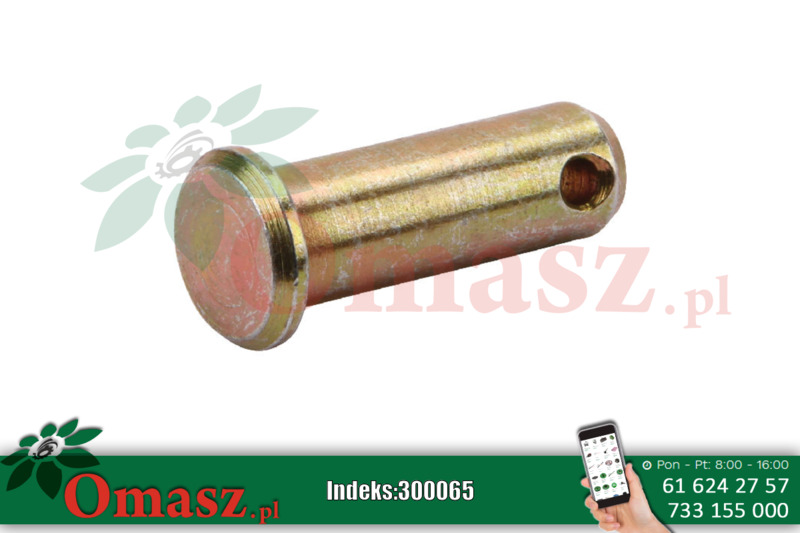 Sworzeń z łbem 12mm 35mm Ursus C-330