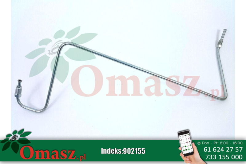 Przewód hamulcowy lewy wyrównywacza Ursus C-385 86227060