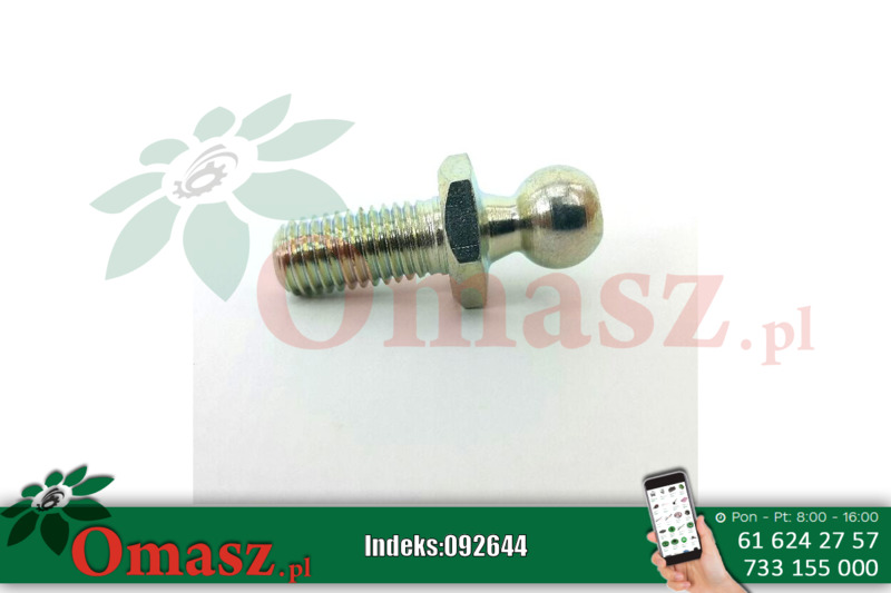 Uchwyt sprężyny gazowej M8x18 dł. 34mm