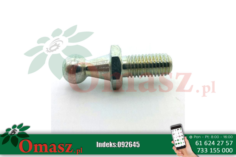 Uchwyt sprężyny gazowej M8x18 dł. 39mm