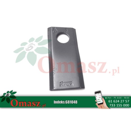 Nóż kosiarki rotacyjnej prawy Kuhn K6801420M