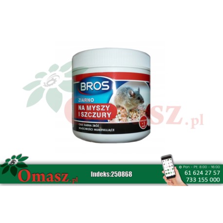 Bros ziarno na myszy i szczury 300g