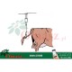 Podtrzymywacz do ogona linka sznur poskrom 130cm 01-2675/1