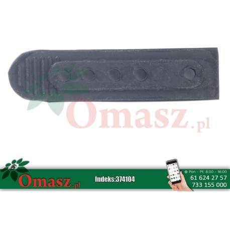 Podtrzymywacz do ogona - dolna część gumowa 01-2680