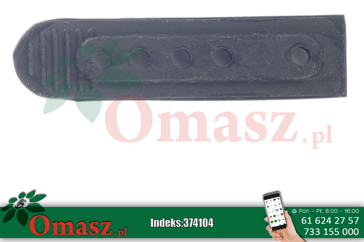 Podtrzymywacz do ogona - dolna część gumowa 01-2680