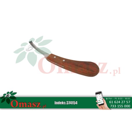 Nóż do korekcji racic kopyt obustronny 1586240207