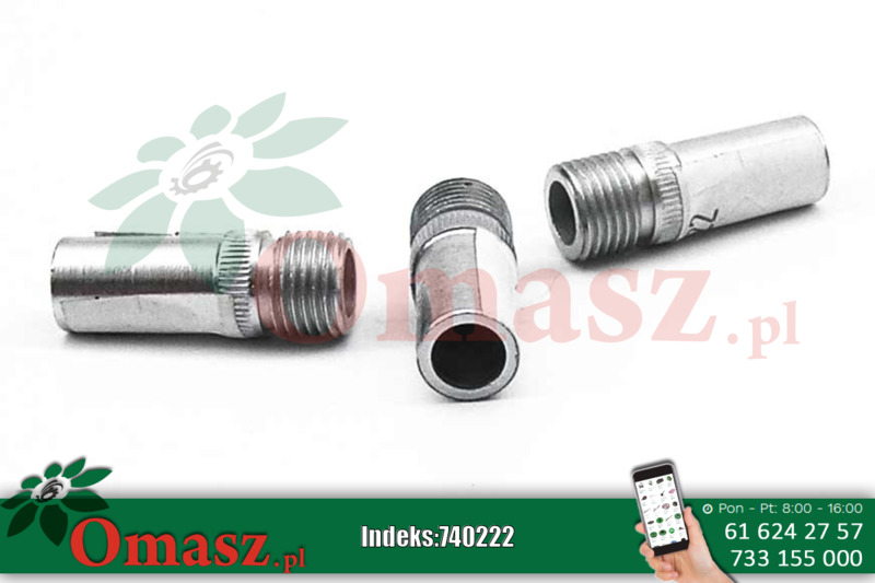 Metalowa końcówka pulsatora HP 100 - dojarka mleka 8305020100