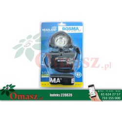 Latarka czołowa 1 led 1w Vorel