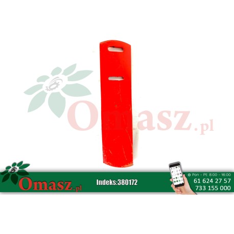 Kverneland listwa lewa przedłużajaca odkładnicy 063388