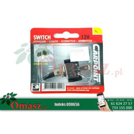 Włącznik OF/ON 12V20A XD-0034