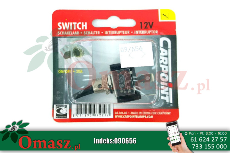 Włącznik OF/ON 12V20A XD-0034