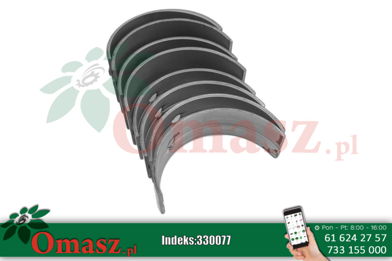 Komplet panewek głównych N0762 MF