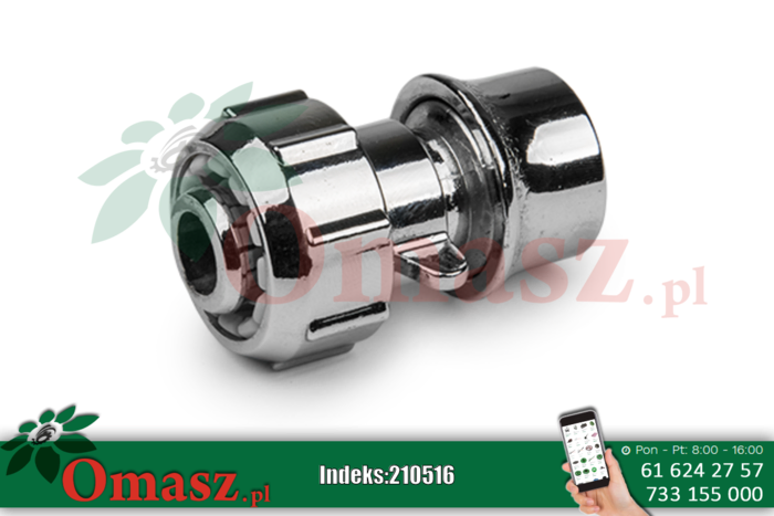 Szybkozłączka ogrodowa złączka 1/2' Cynk Chrom Bradas KT4111Z