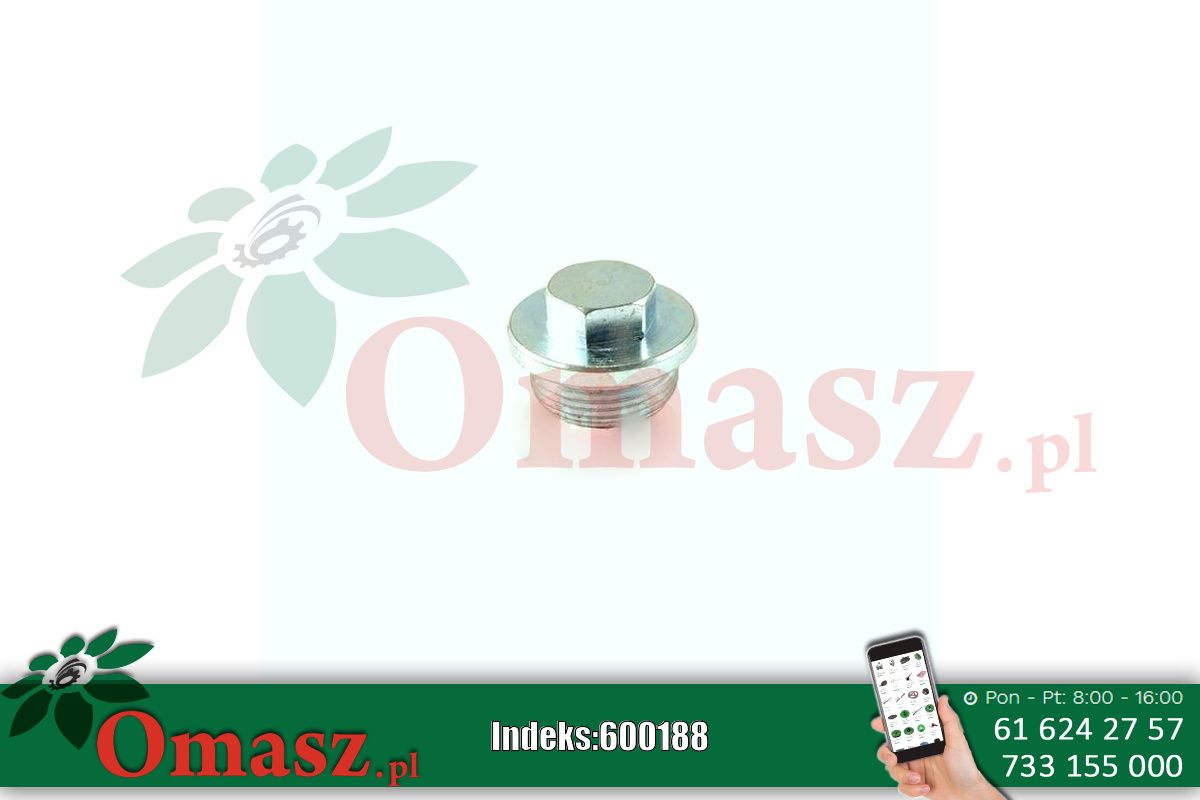 Korek spustowy podnośnika hydraulicznego do ciągnika Ursus C-360 50/78-405/0