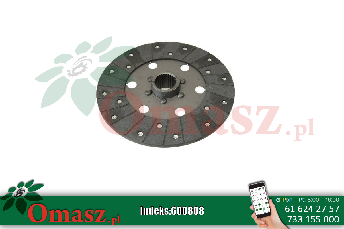 Tarcza sprzęgła 2-stopnia Ursus C-360 46/51-106/1 Budzyń