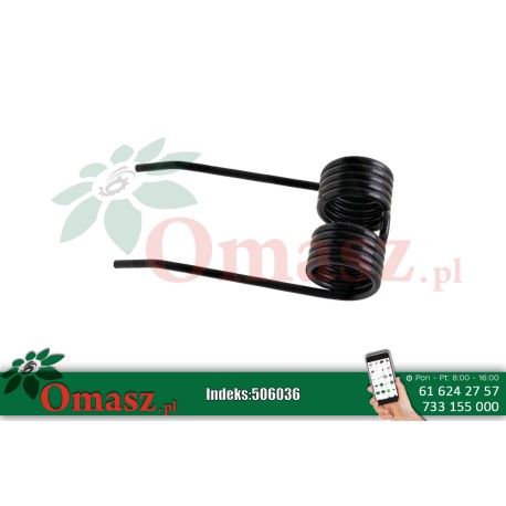 Palec sprężysty podbieracza prasy New Holland 52584012422