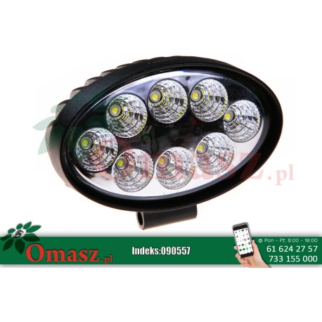 Lampa robocza LED elipsa 12/24V L0109