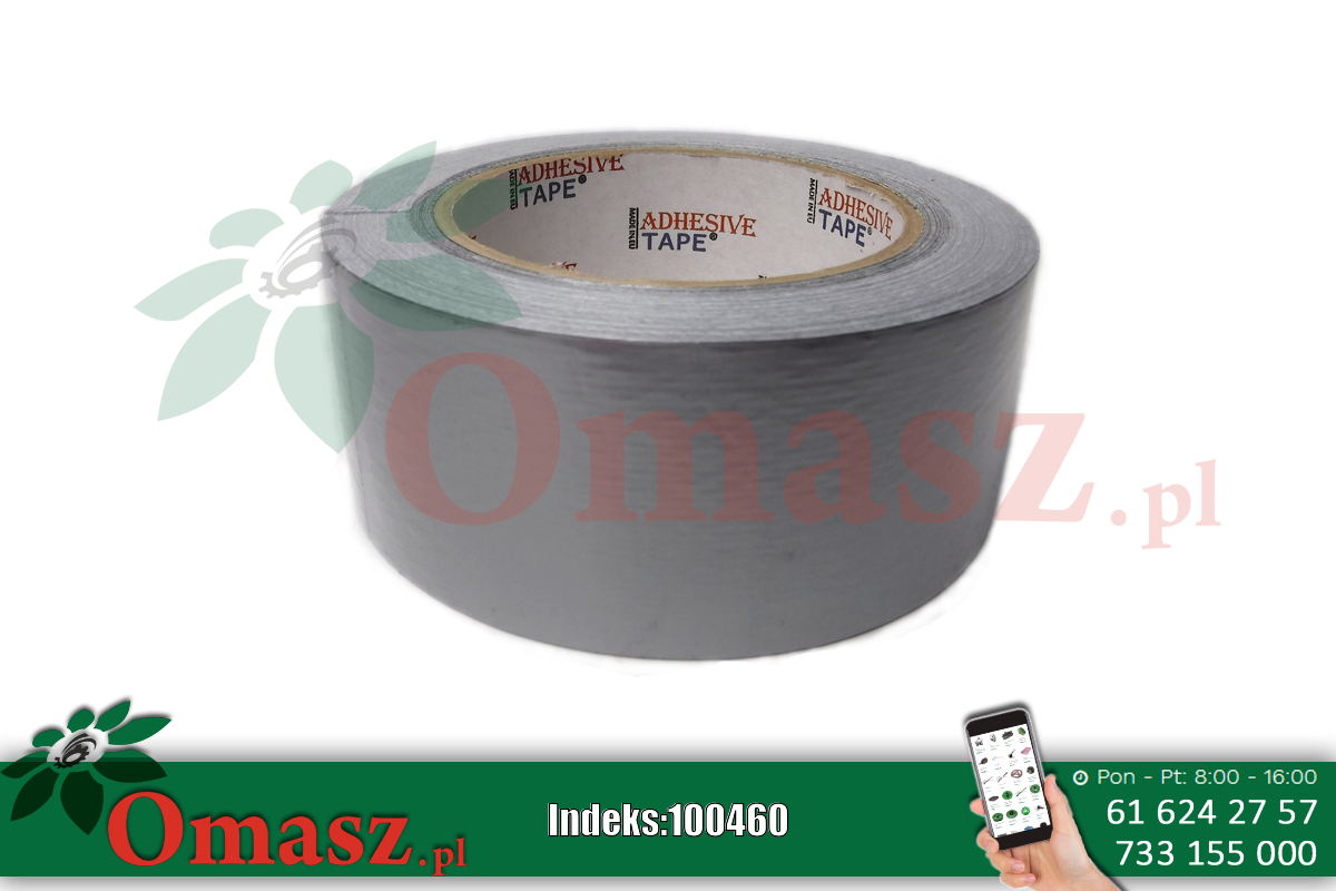 Taśma wodoodporna 48mm*25mb srebrna DT-ST
