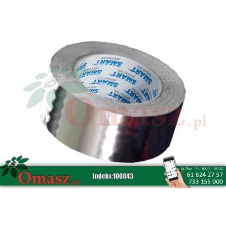 Taśma metalizowana aluminiowa 50mm*50mb