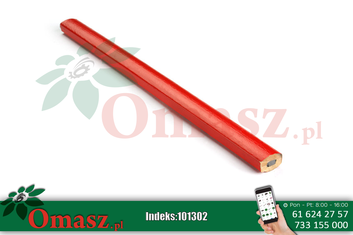 Ołówek stolarski, ciesielski 24cm N-88-018