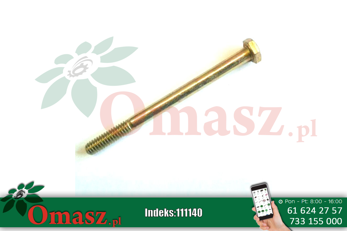 Śruba calowa 1/4'UNC076 M6,35*76
