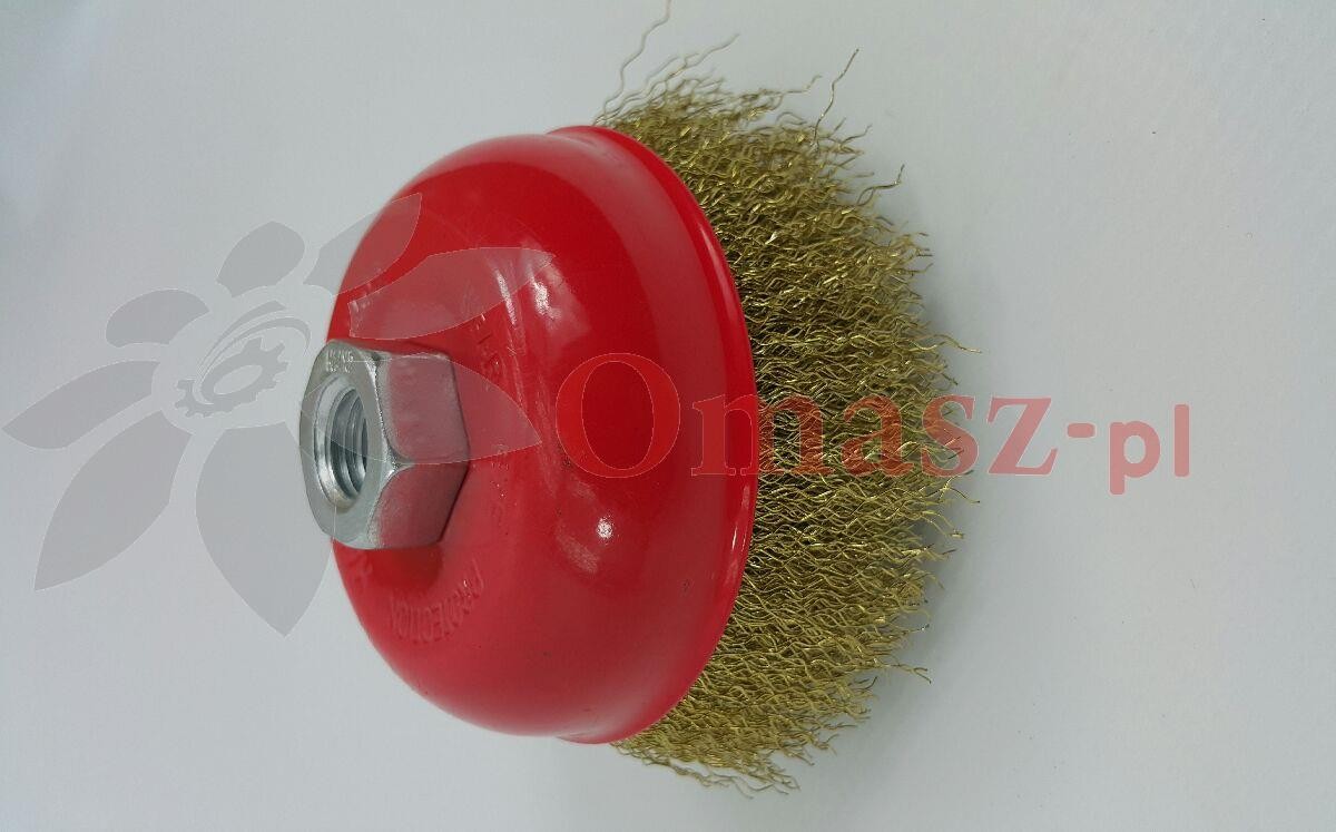 Szczotka doczołowa 100mm z gwintem M14 Modeco